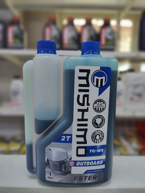Масло MISHIMO 2T OUTBOARD (ESTER) полусинтетика 1 л в Магнитогорске