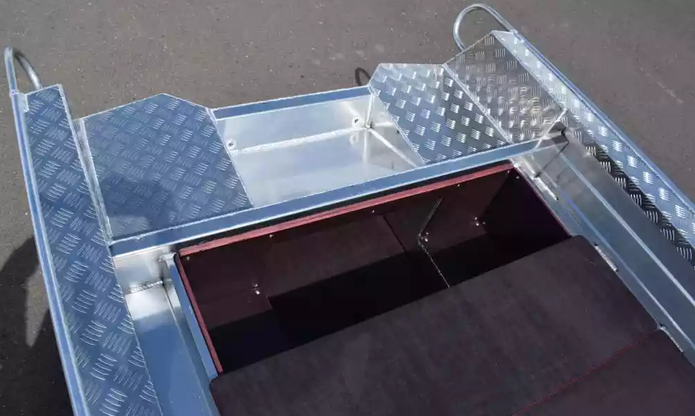 Алюминиевая лодка Wyatboat-390Р Fish в Магнитогорске