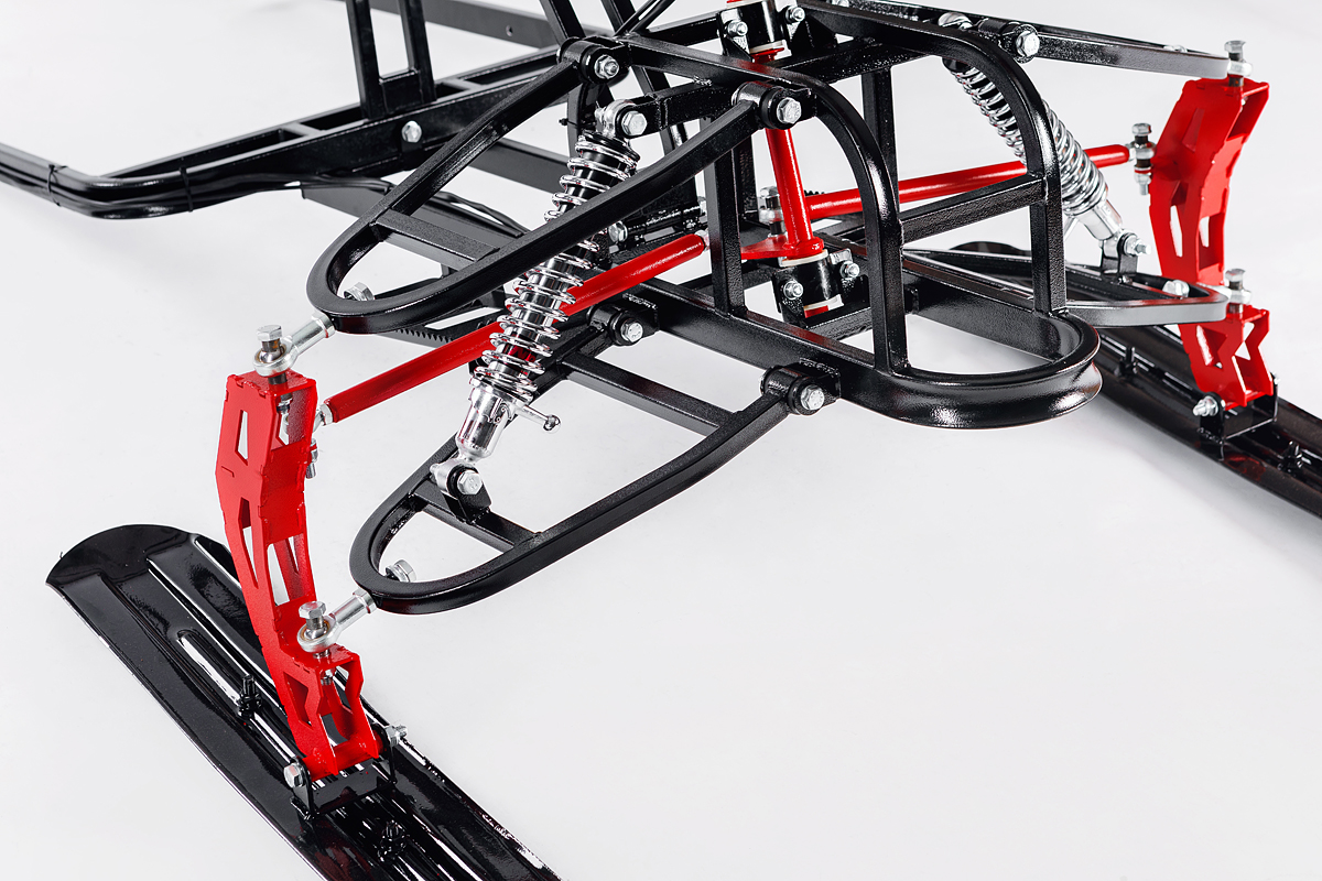 Лыжный модуль IKUDZO с подогревом ручек металлические лыжи в Магнитогорске