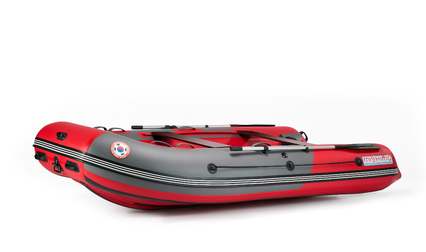 КОМПЛЕКТ ЛОДКА MISHIMO PRO 350 + ЛОДОЧНЫЙ МОТОР MARLIN MP 9.9 (15) AMHS PROLINE в Магнитогорске