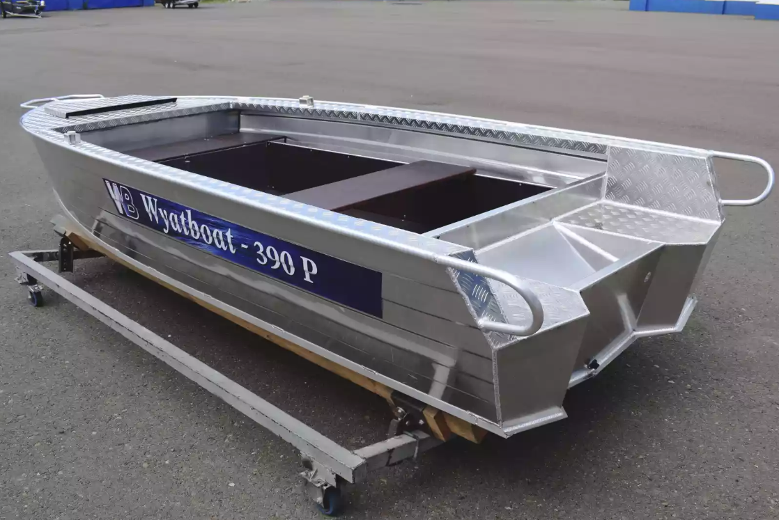 Алюминиевая лодка Wyatboat-390Р PRO в Магнитогорске