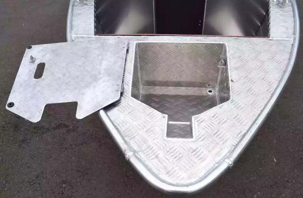 Алюминиевая лодка Wyatboat-390 DCM Увеличенный борт в Магнитогорске