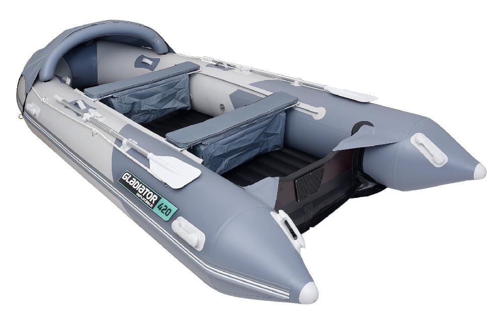 НАДУВНАЯ ЛОДКА GLADIATOR E420PRO в Магнитогорске