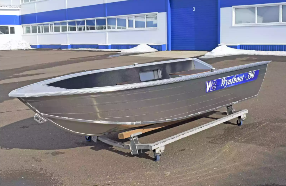 Алюминиевая лодка Wyatboat-390 Р NEW в Магнитогорске