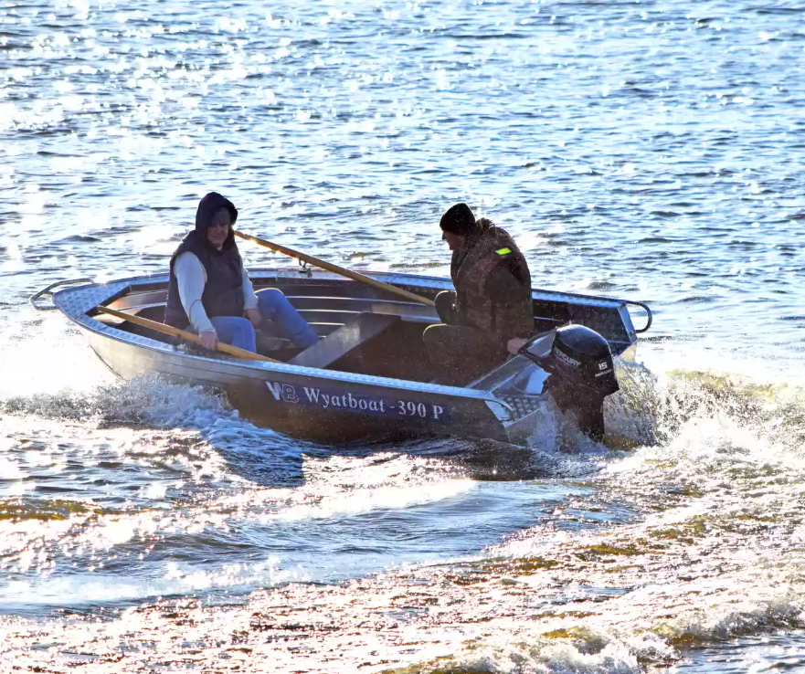 Алюминиевая лодка Wyatboat-390 P в Магнитогорске