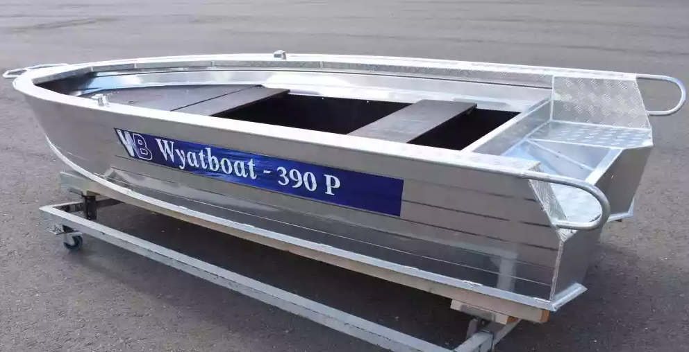 Алюминиевая лодка Wyatboat-390Р Fish в Магнитогорске