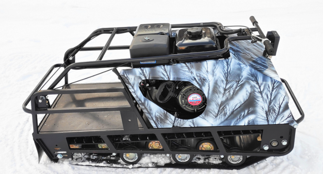 Мотобуксировщик Irondog (Железная собака) M500 9 Камуфляж Охотник в Магнитогорске