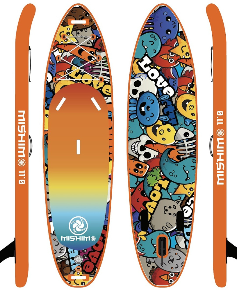 SUP (САП) Доска MISHIMO CRAZY-LINE 9.5’ (305см) в Магнитогорске