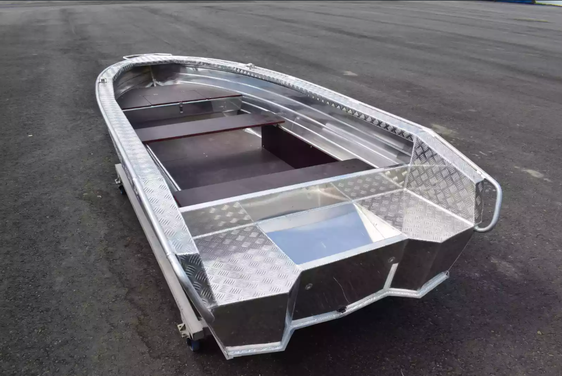 Алюминиевая лодка Wyatboat-390Р Увеличенный борт в Магнитогорске