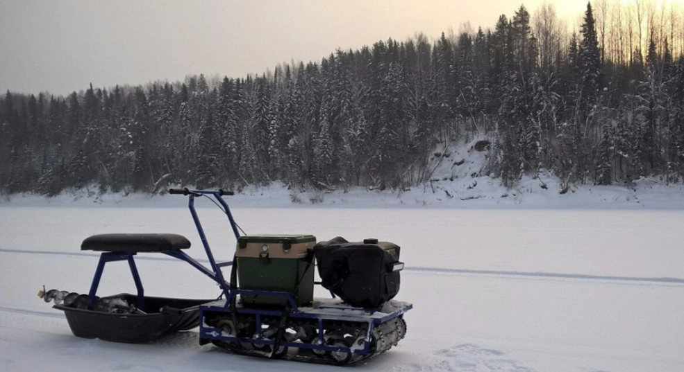 Мотобуксировщик Альбатрос-L 6.5 с фарой в Магнитогорске