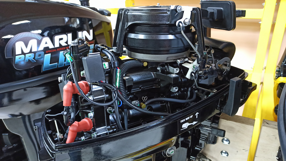 КОМПЛЕКТ Лодка MISHIMO PRO 350 + ЛОДОЧНЫЙ МОТОР MARLIN MP 9.9 (20) AMHS PRO в Магнитогорске