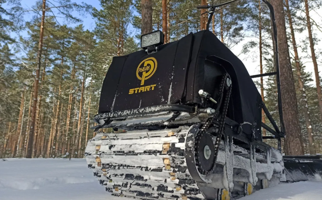 Мотобуксировщик РЫБАК СТАРТ Lifan 15 л.с (тканный капот) в Магнитогорске