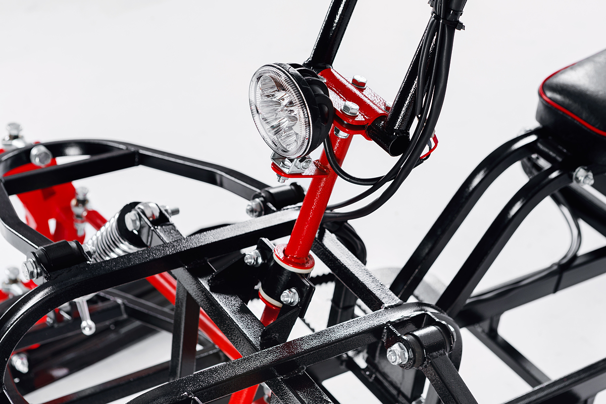 Лыжный модуль IKUDZO с подогревом ручек металлические лыжи в Магнитогорске