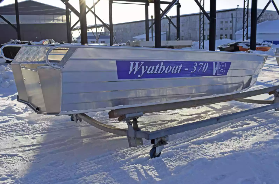 Алюминиевая лодка Wyatboat-370 Р в Магнитогорске