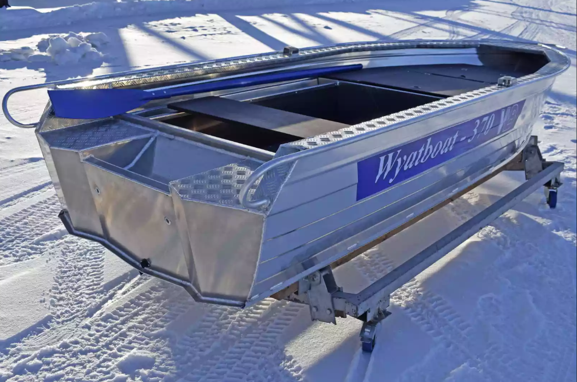 Алюминиевая лодка Wyatboat-370 Р FISH в Магнитогорске