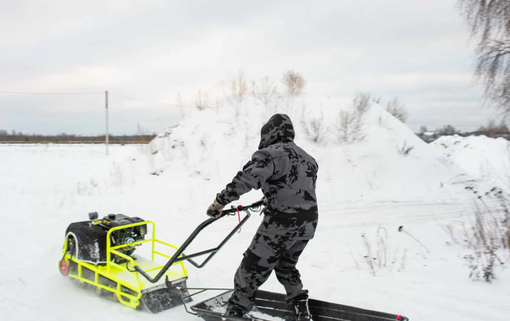 Мотобуксировщик Бурлак ХОЗЯИН-1 (капот металл) в Магнитогорске