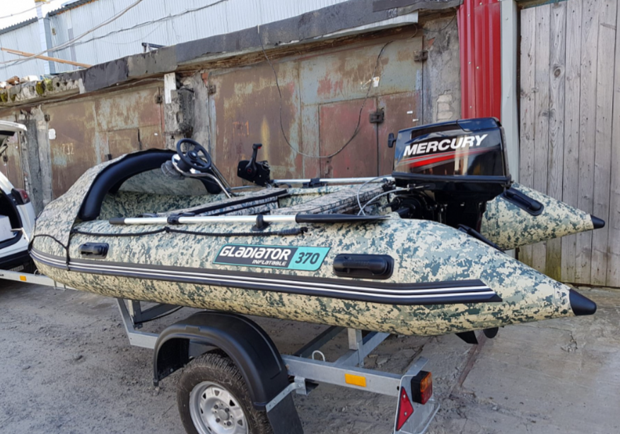 НАДУВНАЯ ЛОДКА GLADIATOR C370AL в Магнитогорске