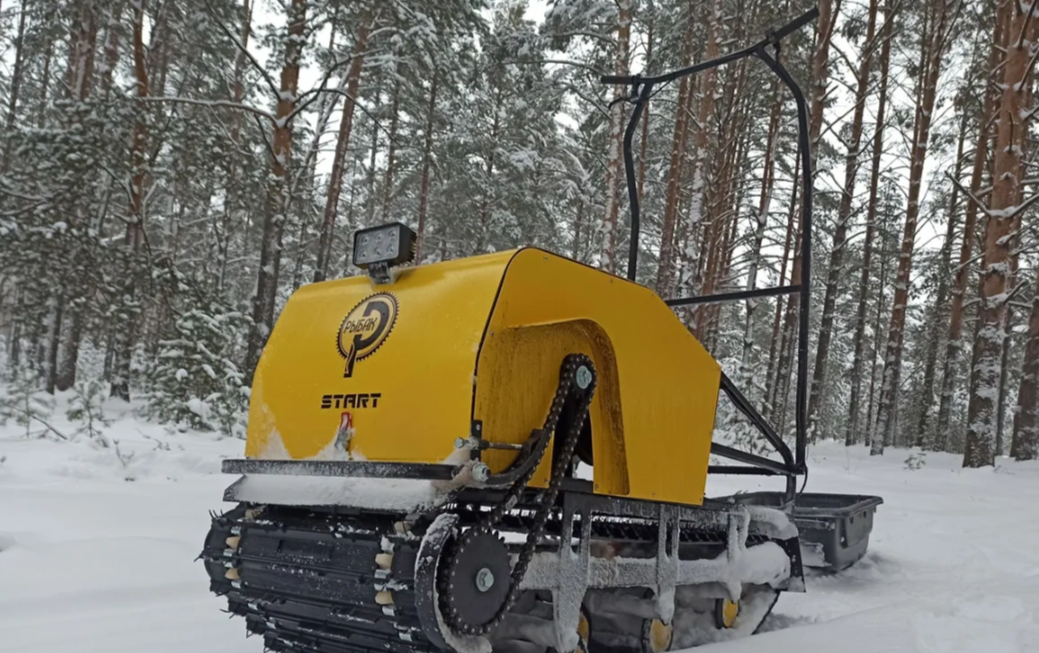 Мотобуксировщик РЫБАК СТАРТ Lifan 15 л.с. (металлический капот) в Магнитогорске
