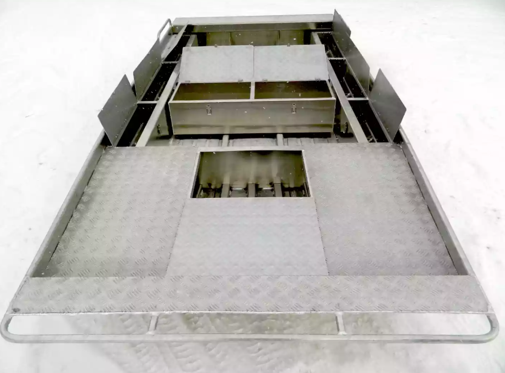 Алюминиевая лодка Wyatboat-390 Jonboat в Магнитогорске