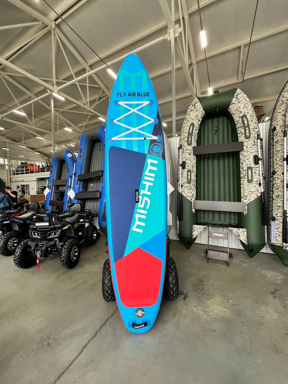 SUP (САП) Доска MISHIMO FLY AIR BLUE 11’ (335см) в Магнитогорске