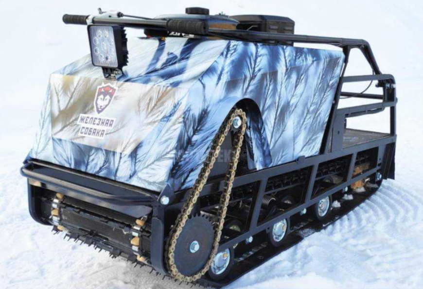 Мотобуксировщик Irondog (Железная собака) M500 9 Камуфляж Охотник в Магнитогорске
