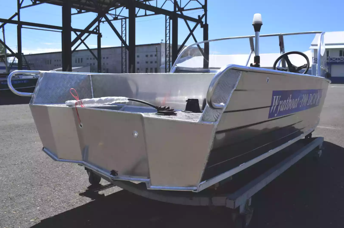 Алюминиевая лодка Wyatboat-390 DCM в Магнитогорске