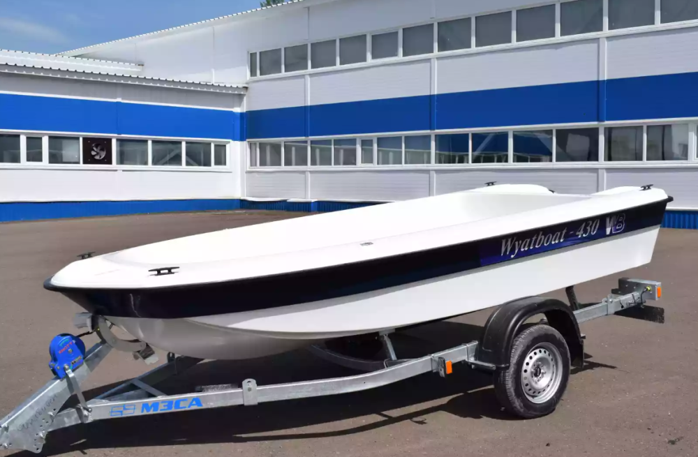 Стеклопластиковая лодка Wyatboat 430 тримаран в Магнитогорске