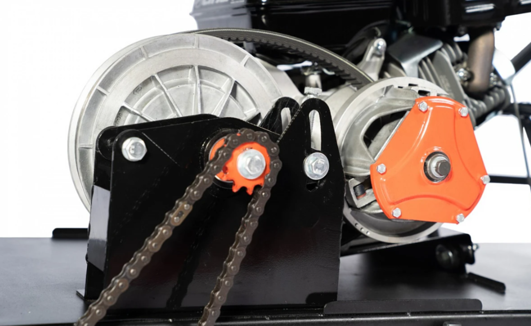 Мотобуксировщик БУРЛАК-M2 LFS 13 л.с. (передний привод, склизы) в Магнитогорске