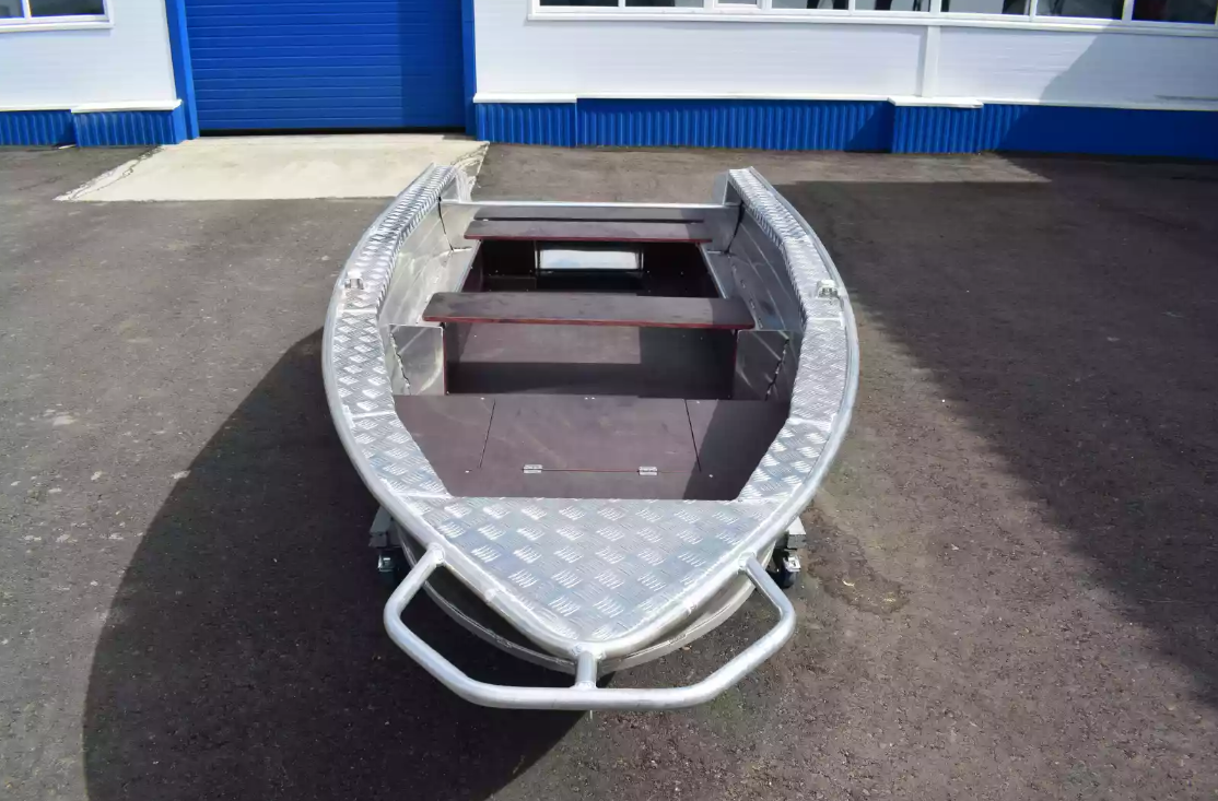 Алюминиевая лодка Wyatboat-390Р Увеличенный борт в Магнитогорске