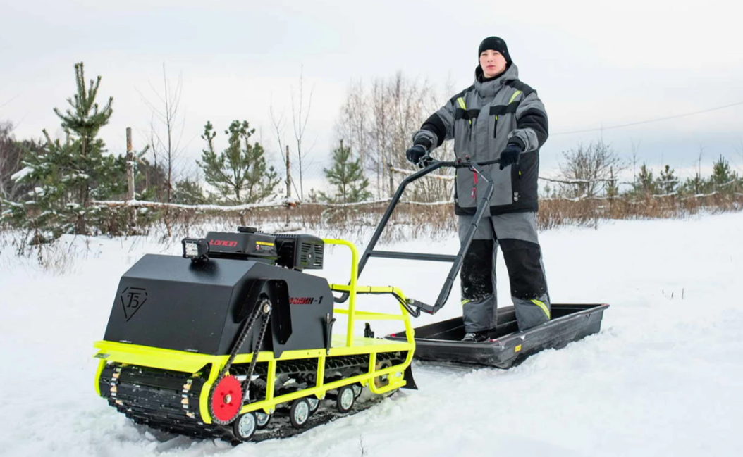 Мотобуксировщик Бурлак ХОЗЯИН-1 (капот металл) в Магнитогорске