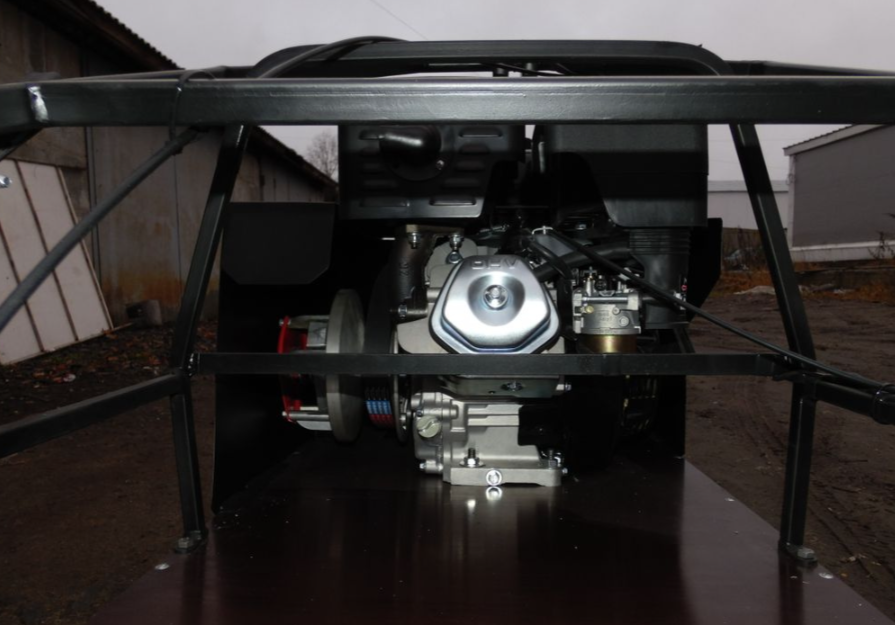 Мотобуксировщик AhtaR Зима 9 л/с с вариатором в Магнитогорске