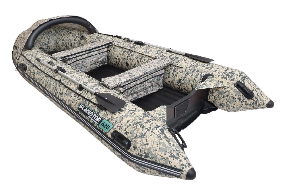 НАДУВНАЯ ЛОДКА GLADIATOR E450PRO в Магнитогорске