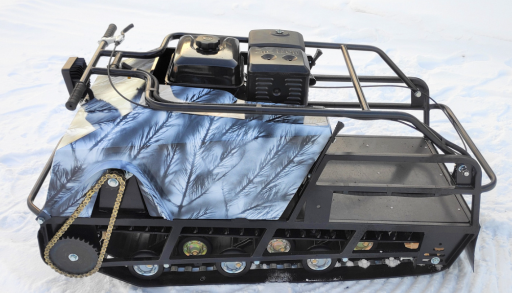 Мотобуксировщик Irondog (Железная собака) M500 9 Камуфляж Охотник в Магнитогорске