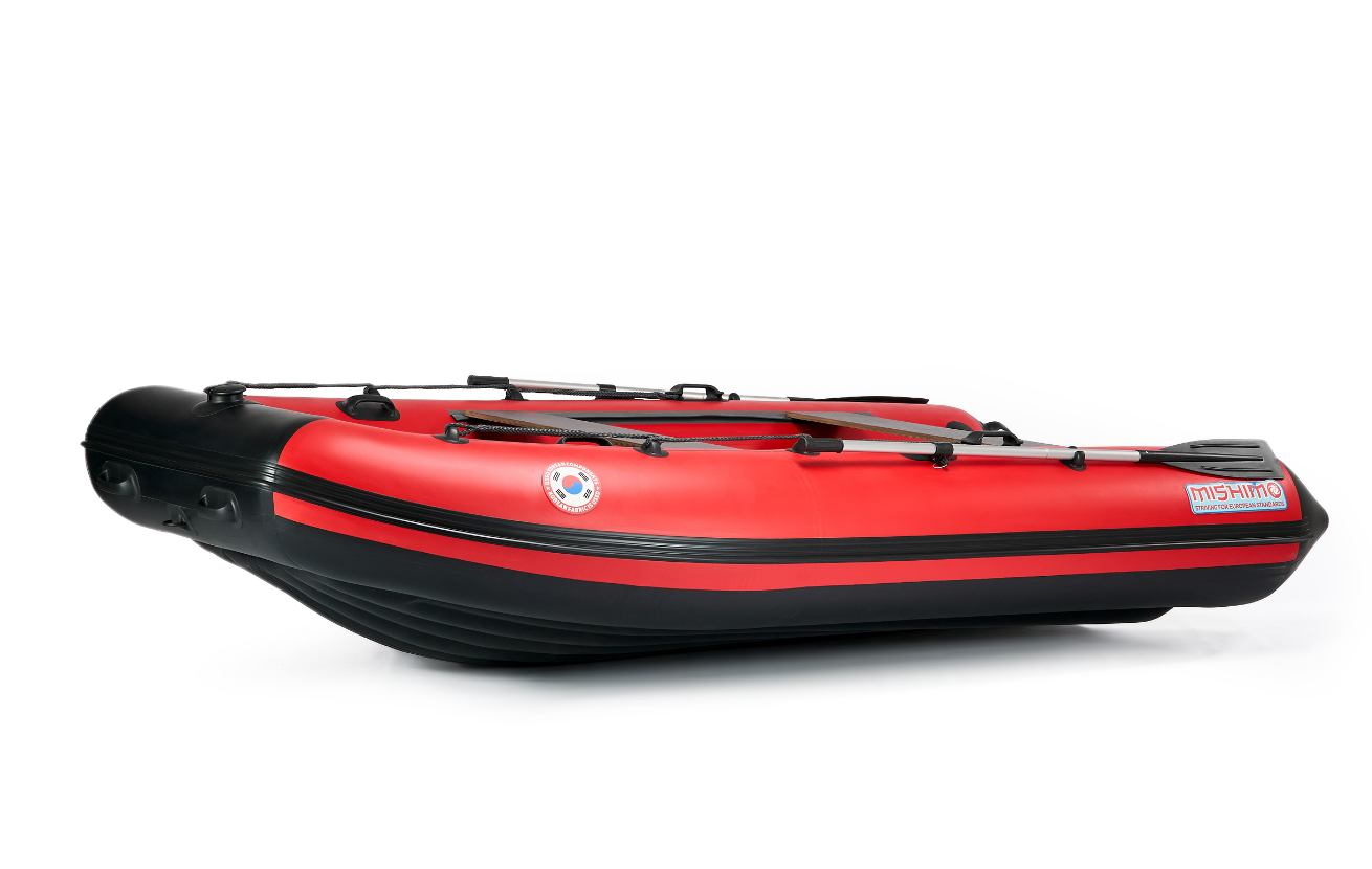 КОМПЛЕКТ ЛОДКА MISHIMO RAPID 380 + ЛОДОЧНЫЙ МОТОР MARLIN MP 9.9 (20) AMHS PROLINE FORCE в Магнитогорске