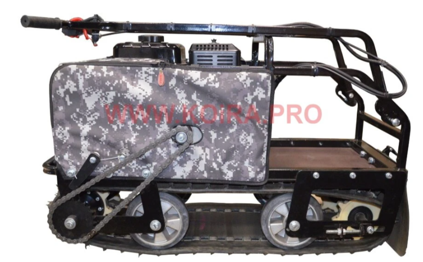 Мини мотобуксировщик КОЙРА "Вжик" (107 см) 7 л/с с ручным стартером в Магнитогорске