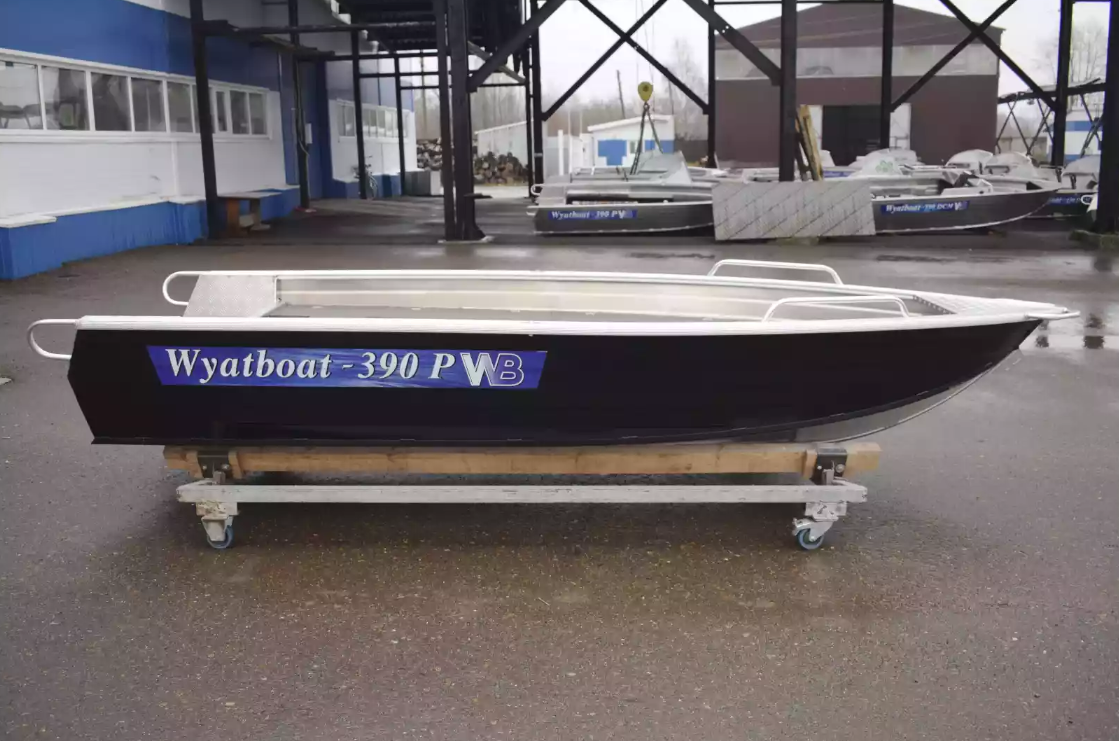 Алюминиевая лодка Wyatboat-390РМ в Магнитогорске