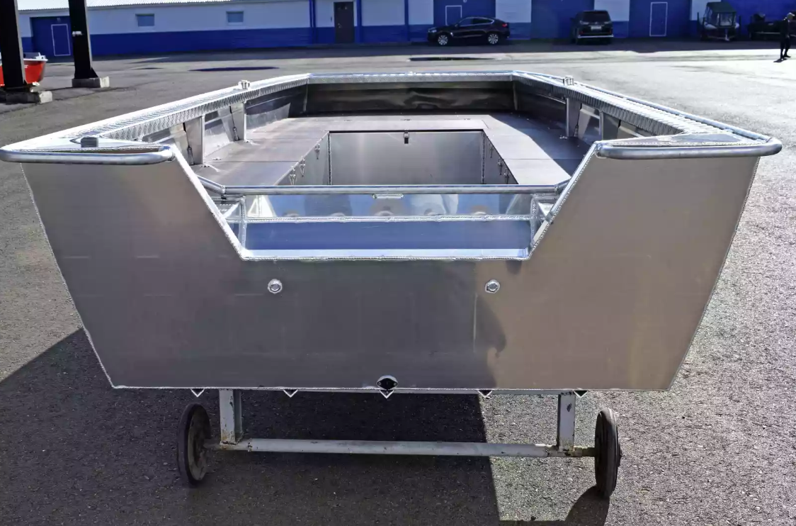 Алюминиевая лодка Wyatboat-490 Jonboat в Магнитогорске