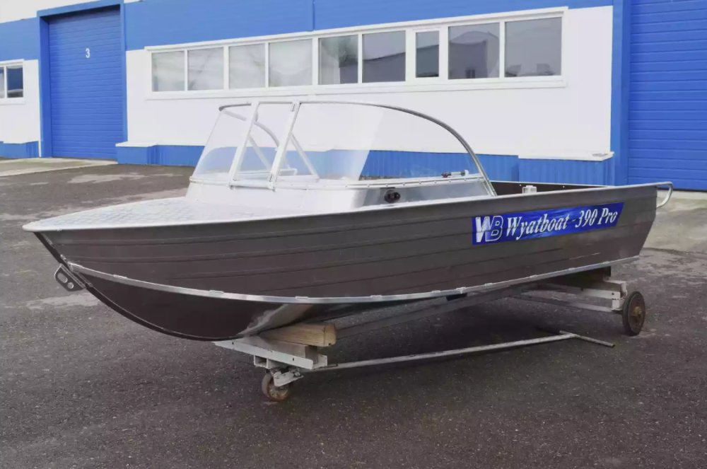 Алюминиевая лодка Wyatboat-390 Pro в Магнитогорске