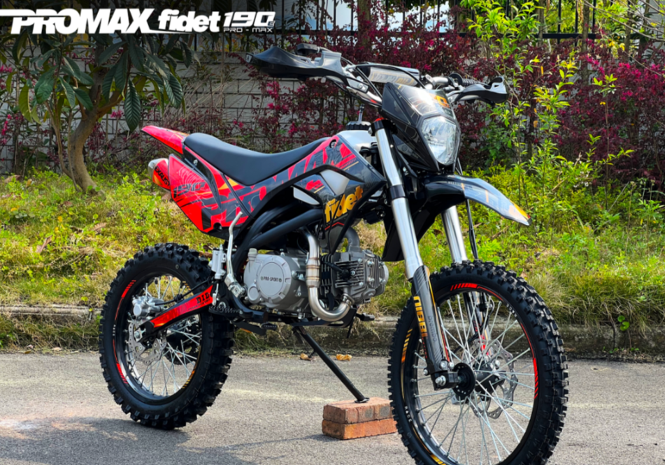 Мотоцикл (питбайк) PROMAX FIDET (ФАЙДЕТ) 190E MAX PRO LUX 19/16 в Магнитогорске