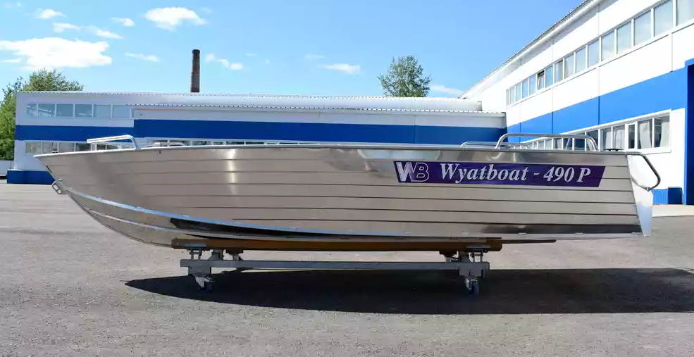 Алюминиевая лодка Wyatboat-490 P в Магнитогорске