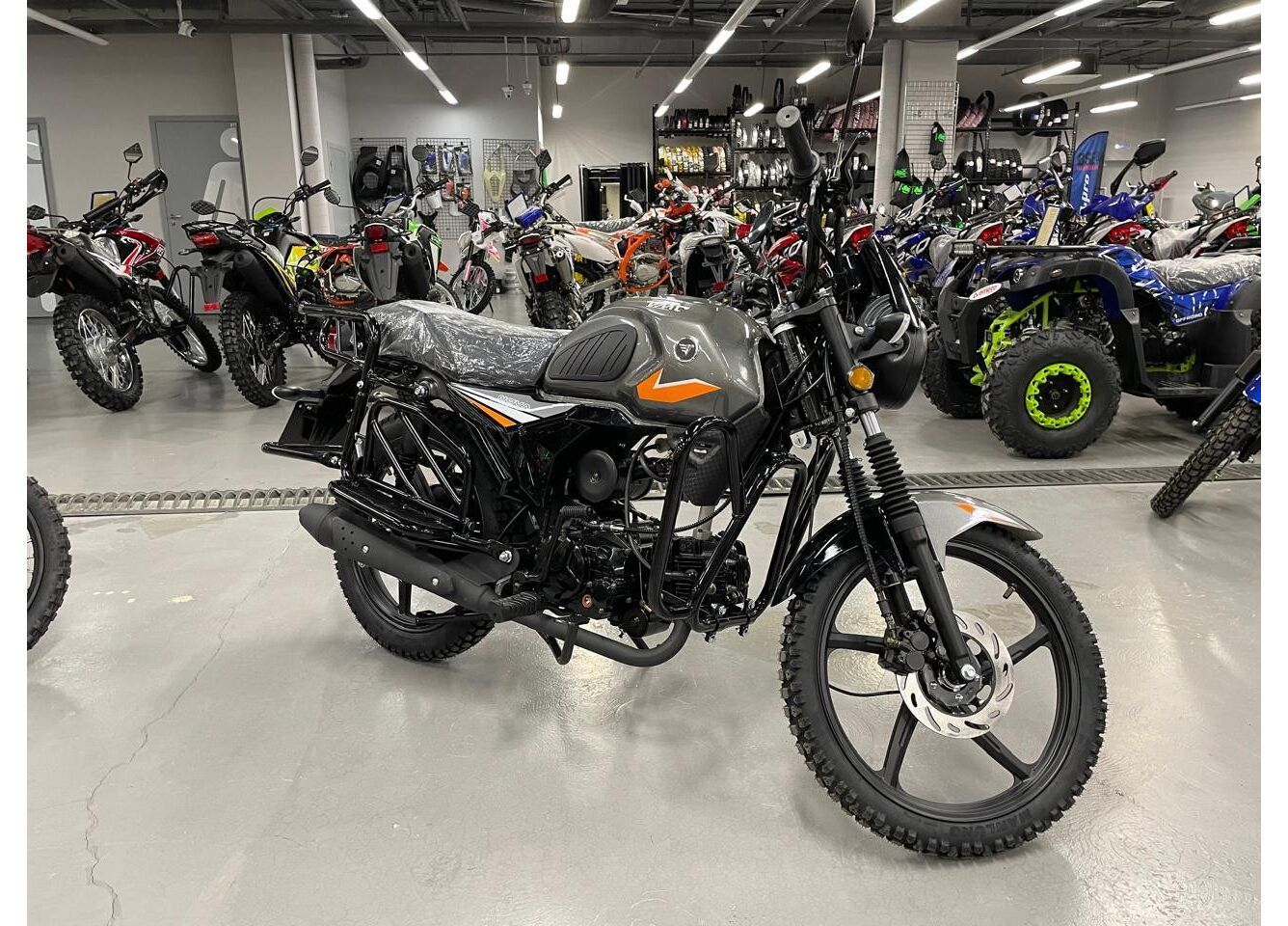 Мопед VMC NOVA 49сс (125сс) Led Full, дисковый тормоз, RKB RATO с баланс. валом, сигнализация в Магнитогорске