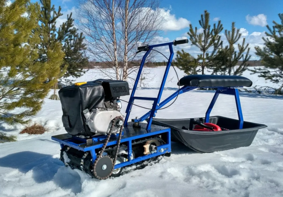 Мини-мотобуксировщик Альбатрос-М без фары в Магнитогорске