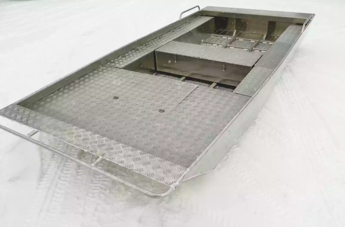 Алюминиевая лодка Wyatboat-390 Jonboat в Магнитогорске