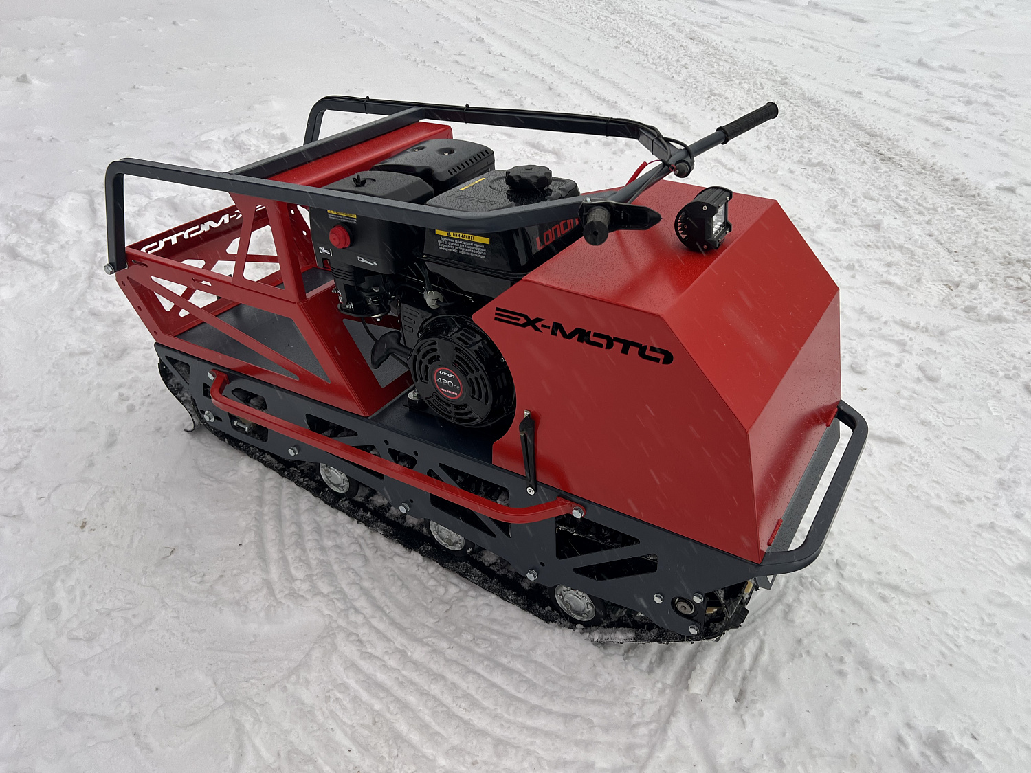 Мотобуксировщик EX-MOTO SNOWDOG S500 15л.с в Магнитогорске