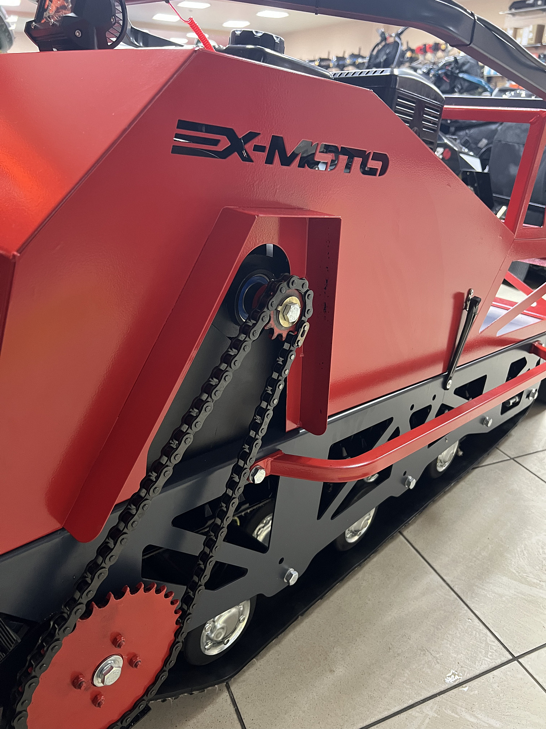 Мотобуксировщик EX-MOTO SNOWDOG S500 15л.с в Магнитогорске