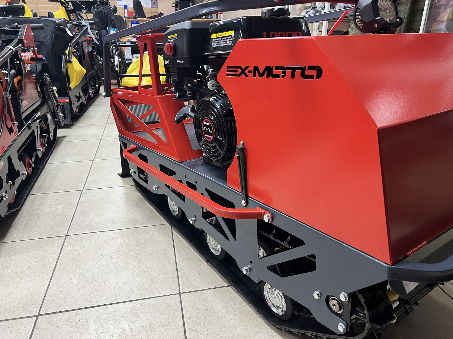 Мотобуксировщик EX-MOTO SNOWDOG S500 15л.с в Магнитогорске