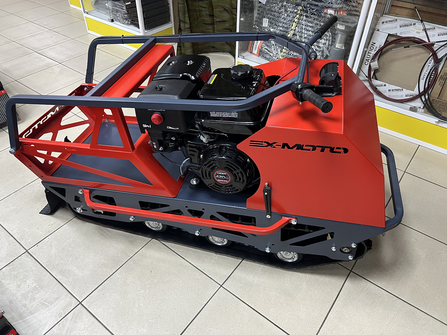 Мотобуксировщик EX-MOTO SNOWDOG S500 15л.с в Магнитогорске