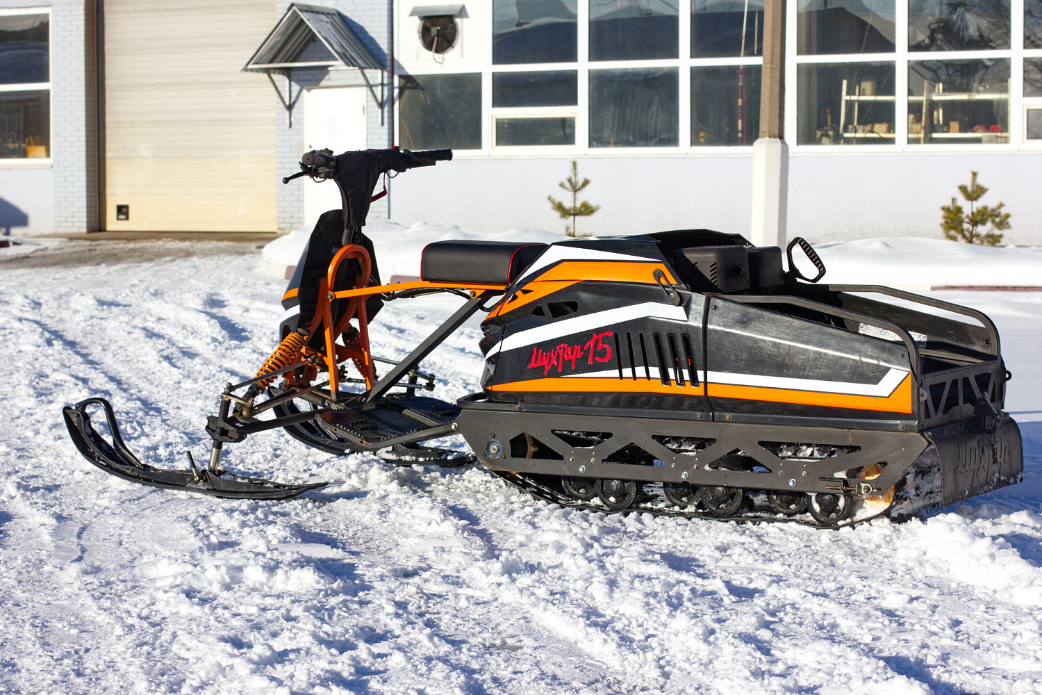 Мотобуксировщик IRBIS Мухтар 15 с лыжным модулем в комплекте в Магнитогорске