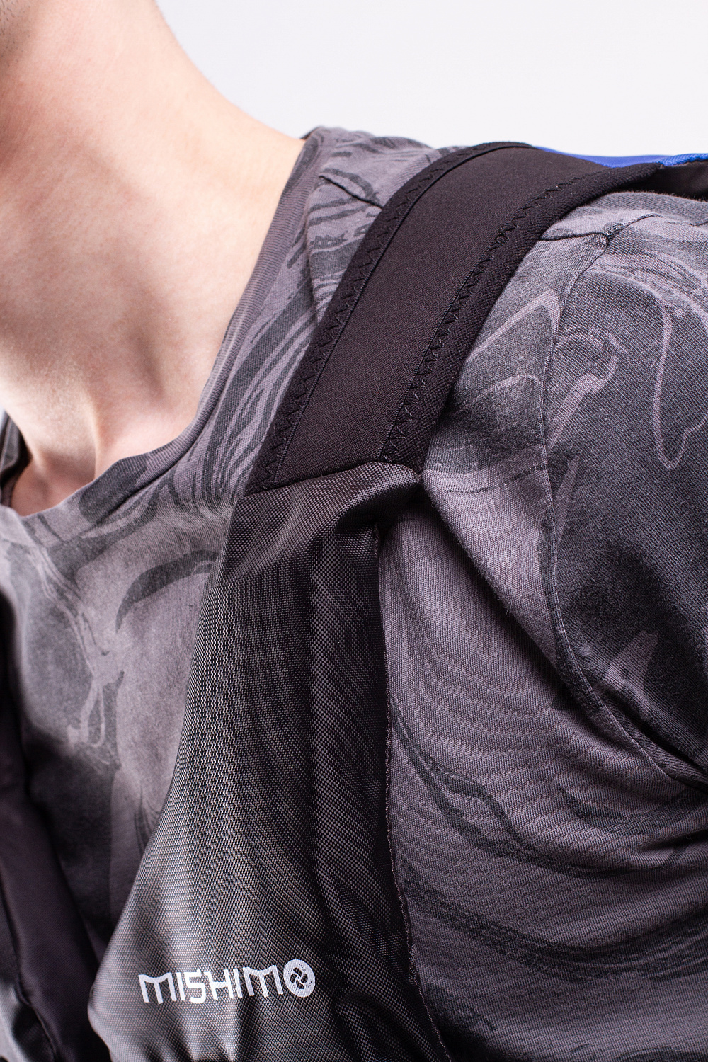 Жилет спасательный MISHIMO PRO Премиум качества Черно-синий в Магнитогорске