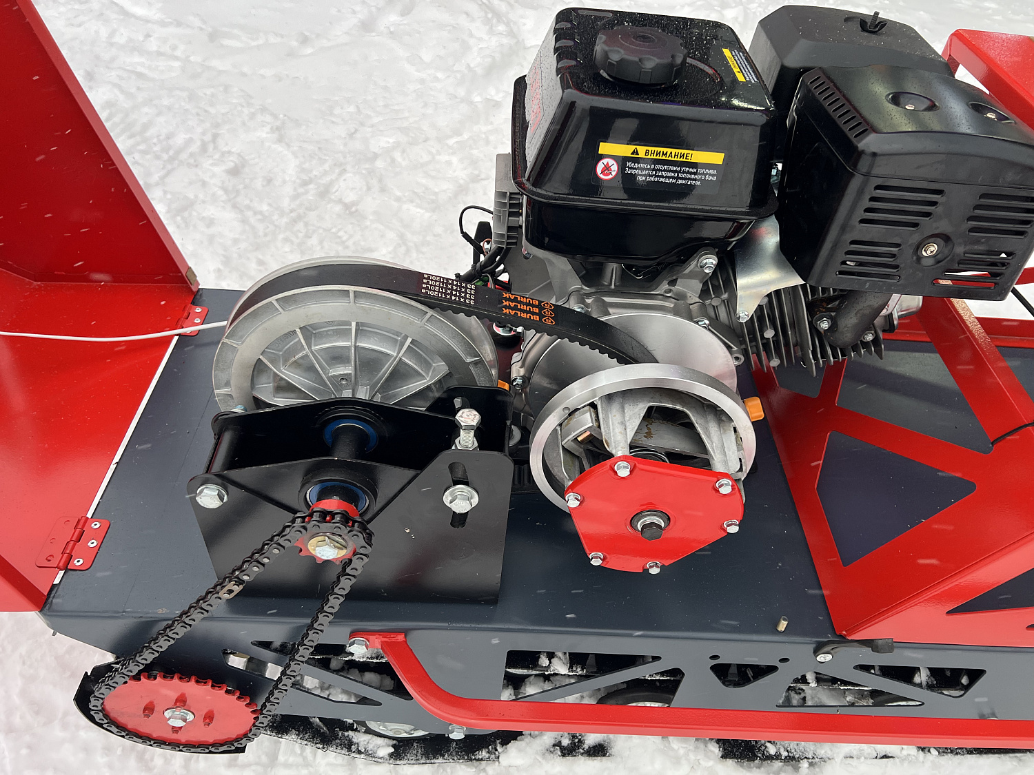 Мотобуксировщик EX-MOTO SNOWDOG S500 15л.с в Магнитогорске